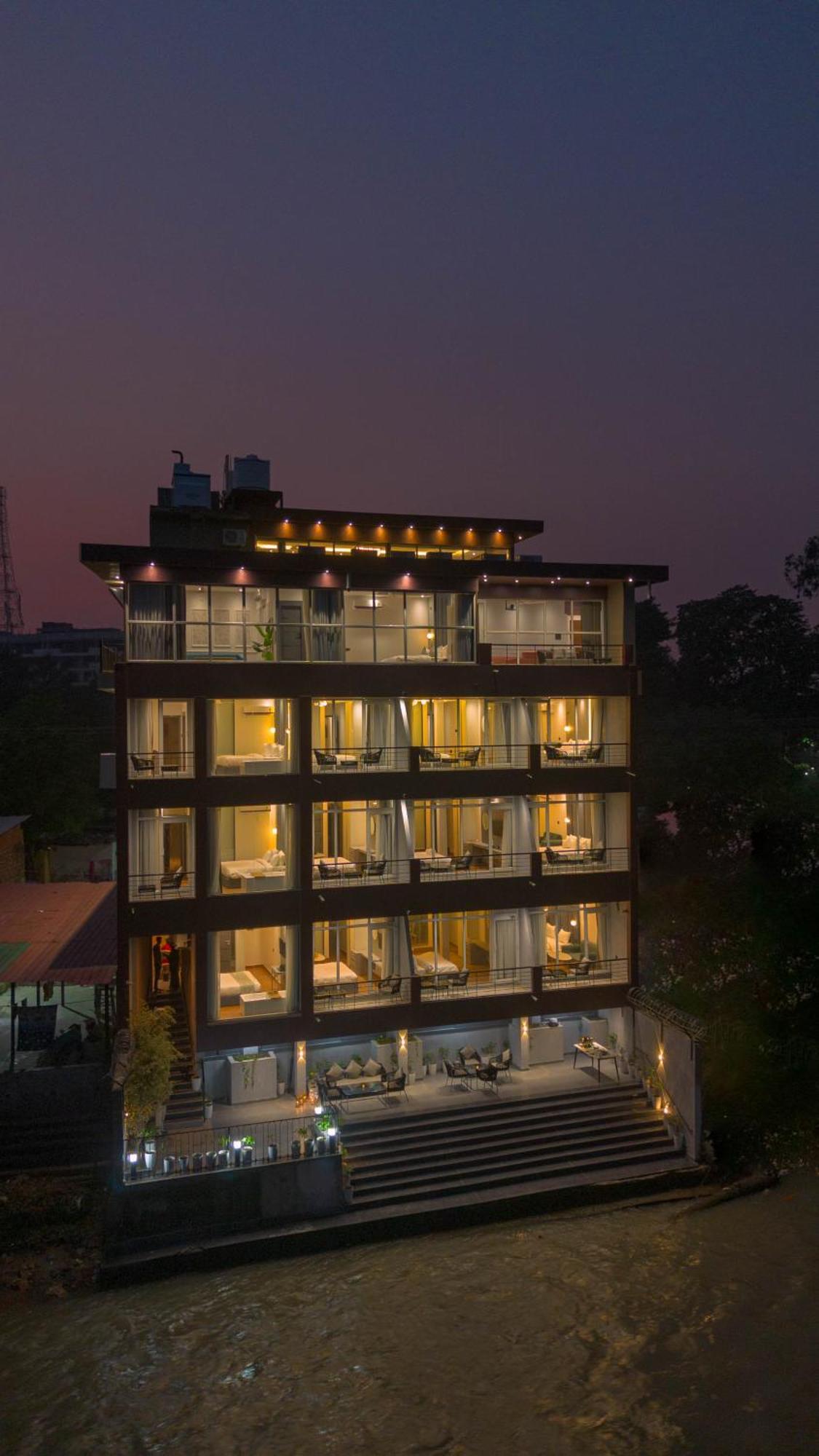 Sukoon By The Ganges - A Riverside Retreat Haridwār Buitenkant foto
